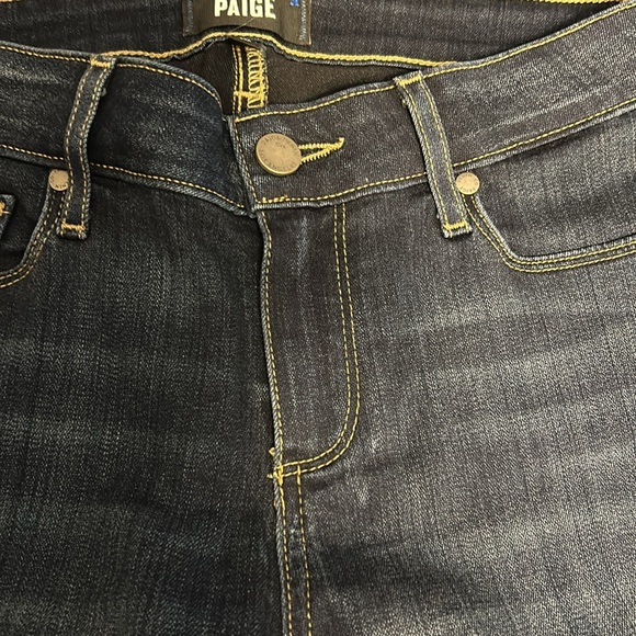 Paige Manhattan Dark Wash Jean - Picture 15 of 15